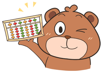 アバカスのマスコット：タクマくん